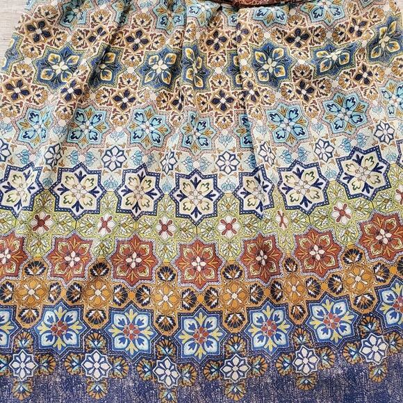 Cato medium womens midi dress with elastic waistband includes belt - Picture 3 of 12